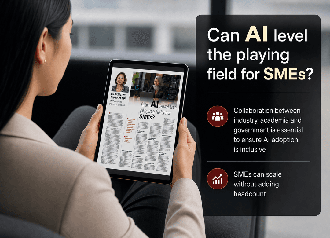 Can AI level the playing field for SMEs?